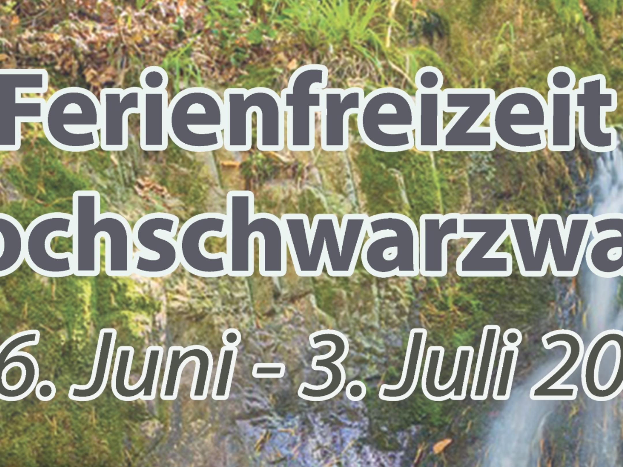 Plakat Ferienfreizeit
