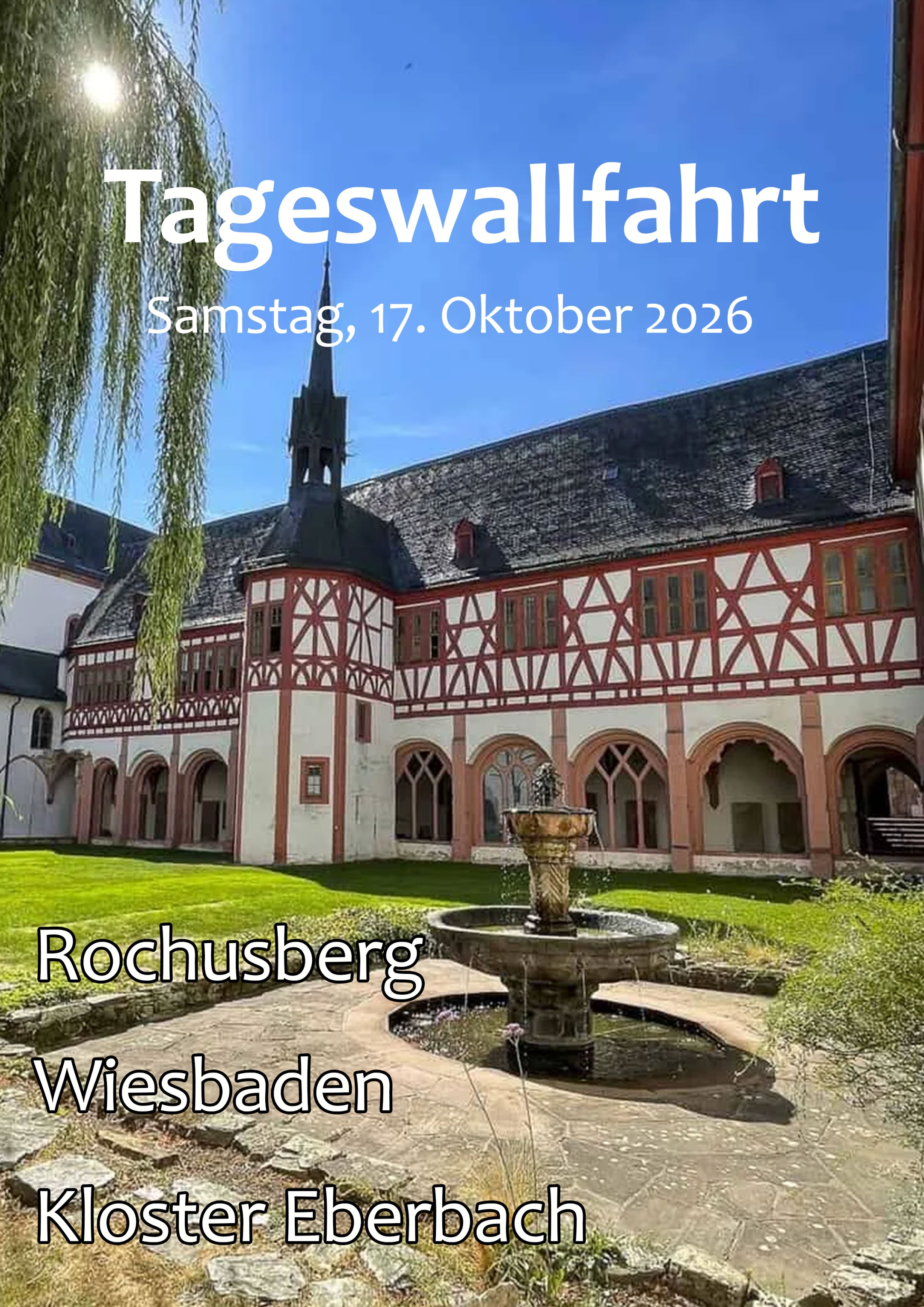 Plakat-Tageswallfahrt